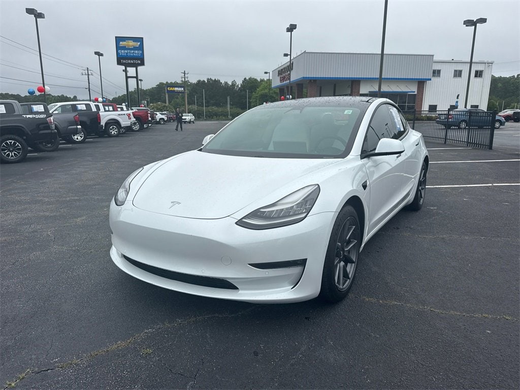 Used 2021 Tesla Model 3 Base with VIN 5YJ3E1EB6MF849443 for sale in Lithia Springs, GA