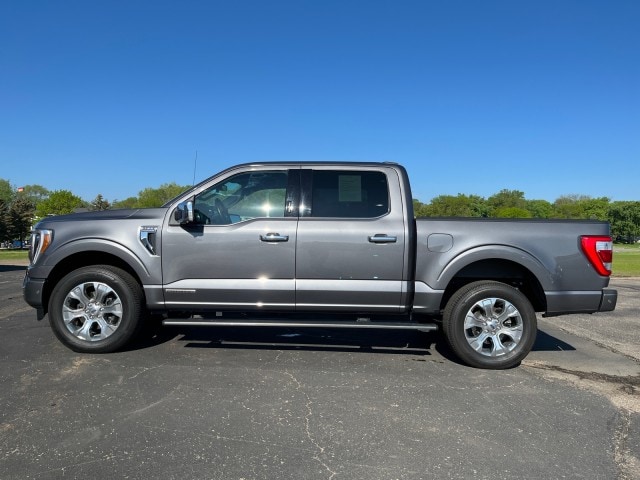 Used 2021 Ford F-150 Platinum with VIN 1FTFW1ED6MFB04702 for sale in Sauk Centre, Minnesota