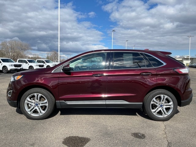 Used 2018 Ford Edge Titanium with VIN 2FMPK4K81JBC37787 for sale in Sauk Centre, Minnesota