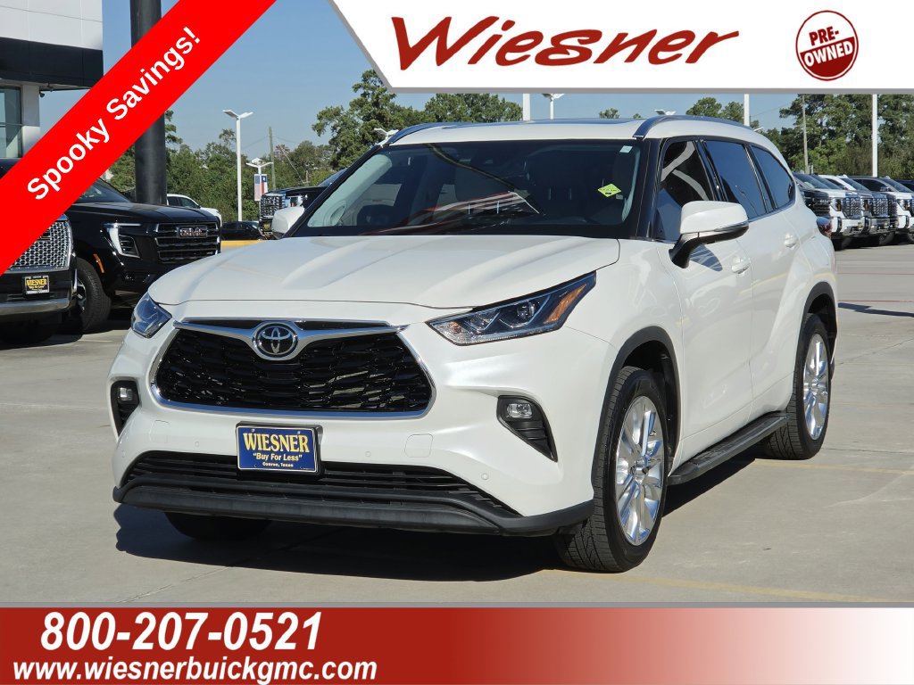 2021 Toyota Highlander Limited for Sale near The Woodlands, TX, at Wiesner Buick GMC