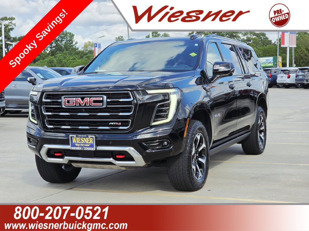 2026 GMC Yukon XL AT4 SUV for Sale near The Woodlands, TX, at Wiesner Buick GMC