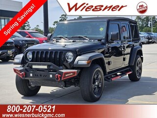 New 2022 Jeep Wrangler Unlimited Sport S for Sale in Conroe, TX, at Wiesner Buick GMC