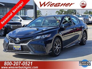 New 2021 Toyota Camry SE Nightshade for Sale in Conroe, TX, at Wiesner Buick GMC