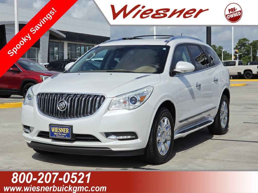 Used 2017 Buick Enclave Leather SUV for Sale in Conroe, TX, at Wiesner Buick GMC