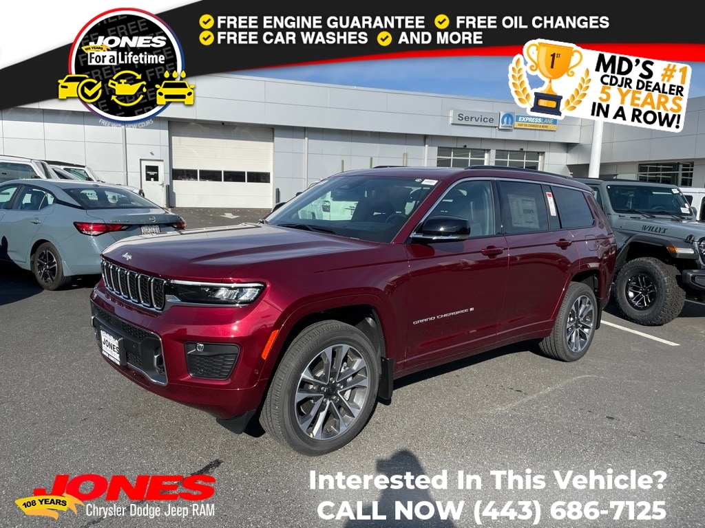 New 2025 Jeep Grand Cherokee L Overland Sport Utility