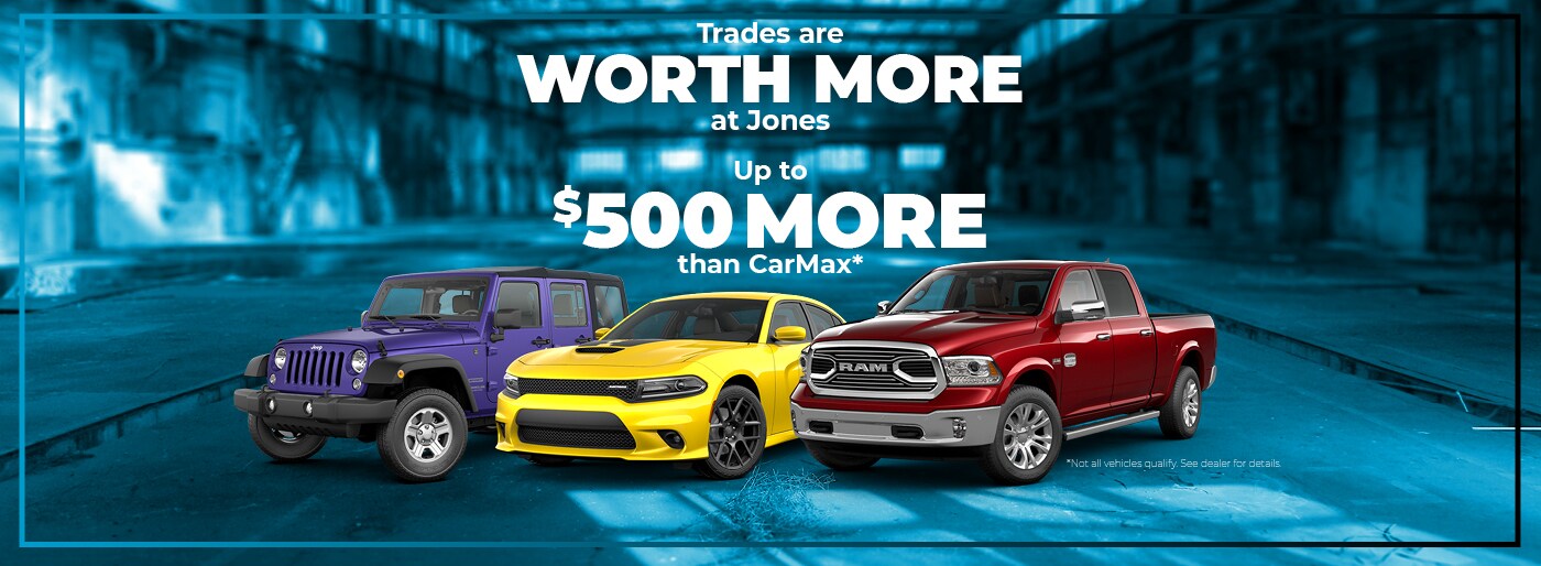 Jones Chrysler Dodge Jeep Ram Dealer Middle River, Towson, Elkton MD