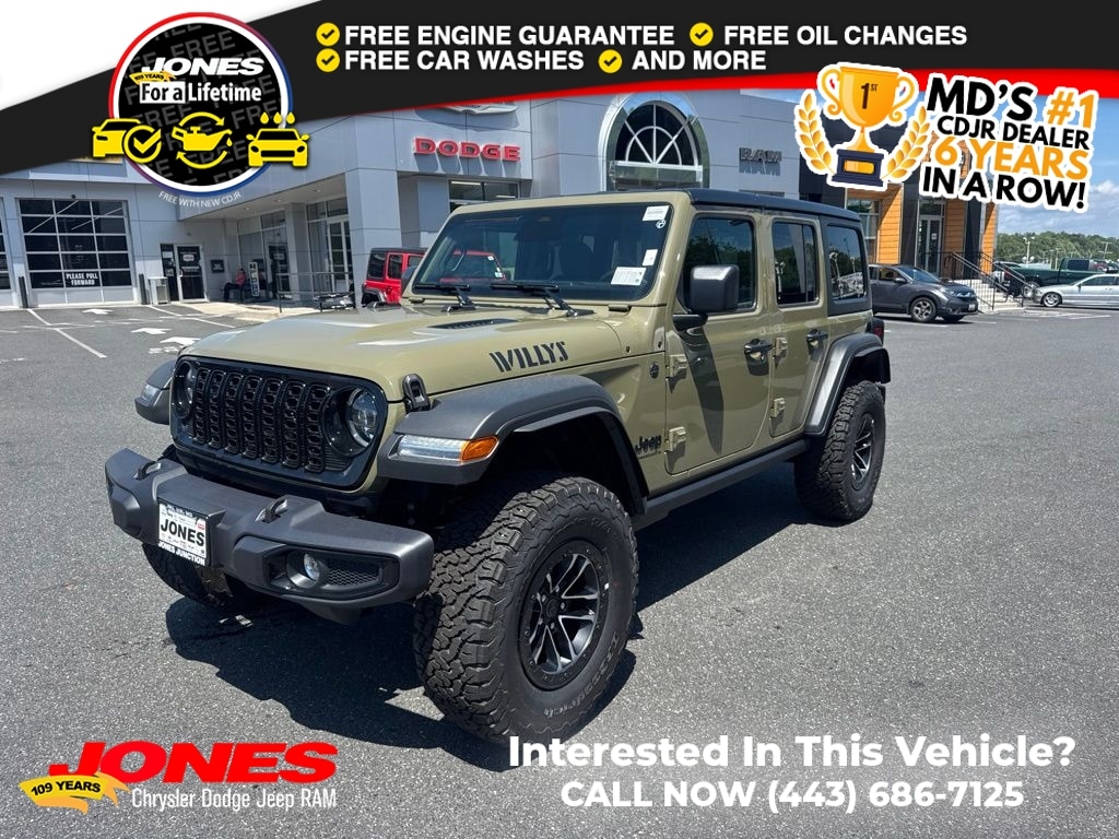 New 2026 Jeep Wrangler Willys Sport Utility