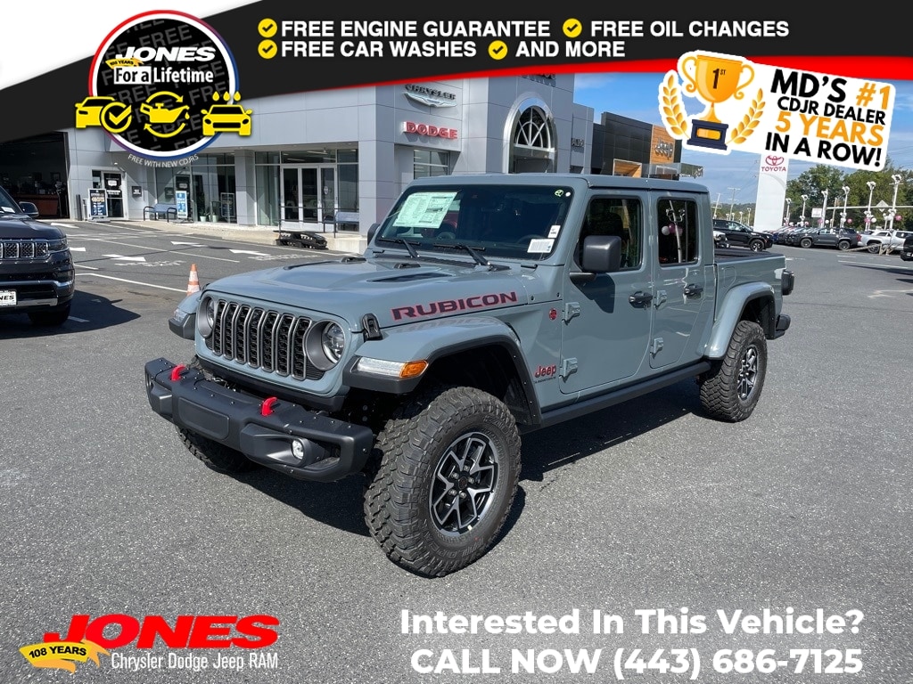 New 2025 Jeep Gladiator Rubicon Pickup