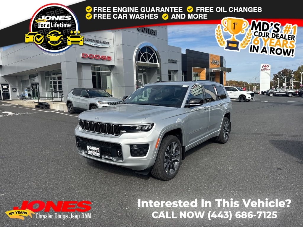 New 2025 Jeep Grand Cherokee L Overland Sport Utility