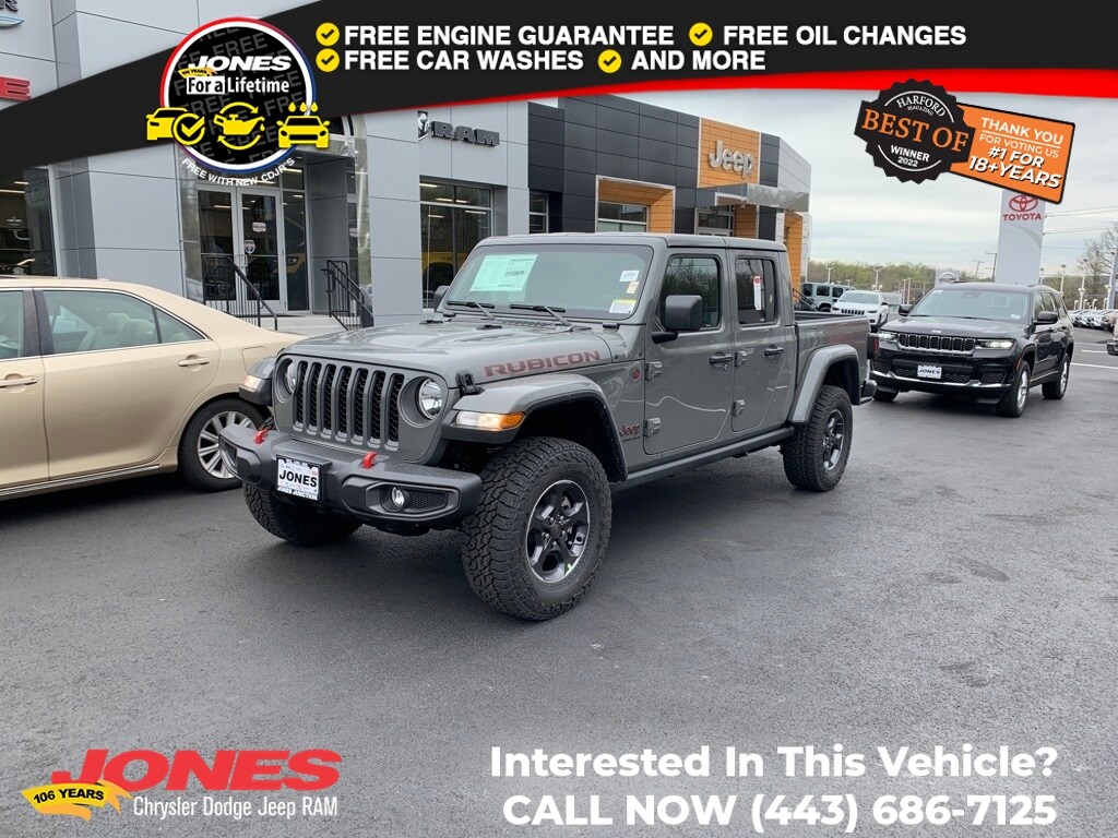 2023 Jeep Gladiator RUBICON 4X4 For Sale | Bel Air MD | Near Baltimore |  VIN: 1C6JJTBG9PL545630