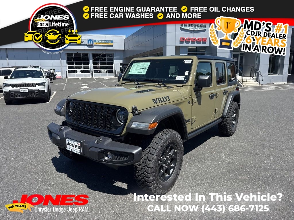 New 2026 Jeep Wrangler Willys Sport Utility