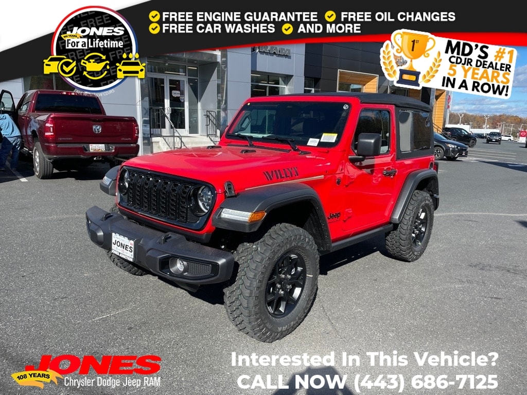 New 2026 Jeep Wrangler Willys Sport Utility