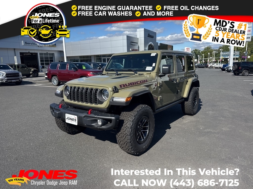 New 2025 Jeep Wrangler Rubicon X Sport Utility