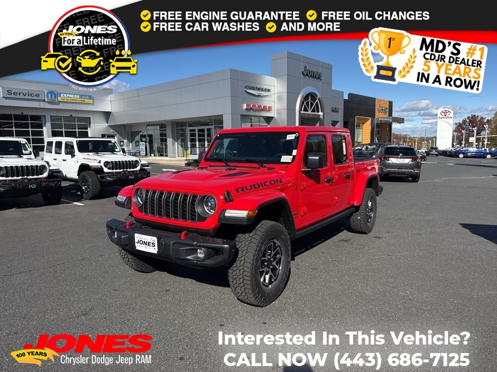 New 2026 Jeep Gladiator Rubicon Pickup