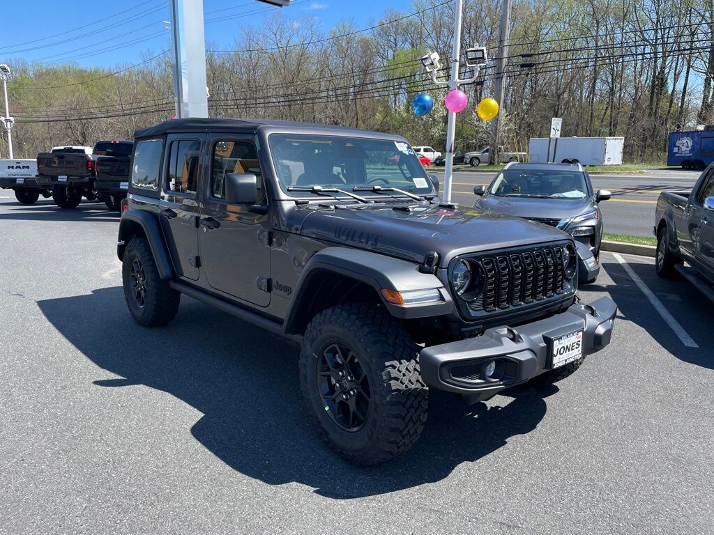 New 2026 Jeep Wrangler 4-DOOR WILLYS Sport Utility