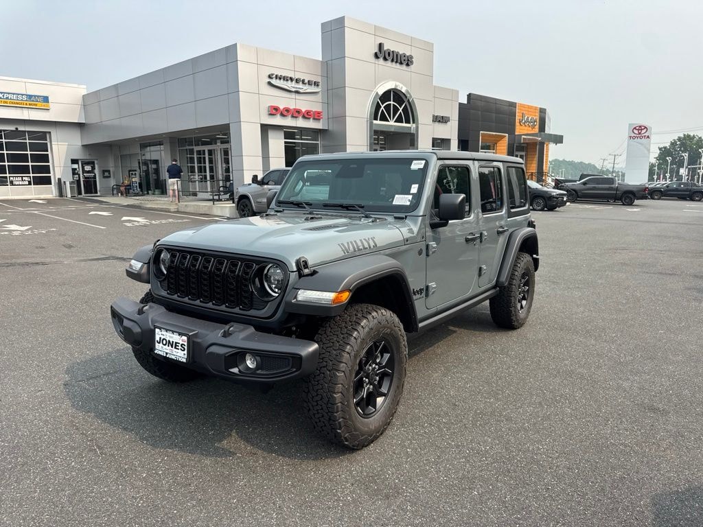 New 2026 Jeep Wrangler 4-DOOR WILLYS Sport Utility