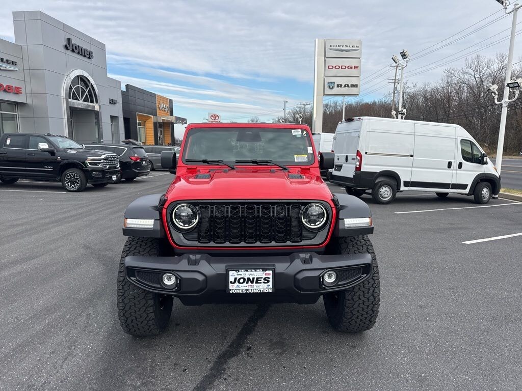 New 2026 Jeep Wrangler 4-DOOR WILLYS Sport Utility