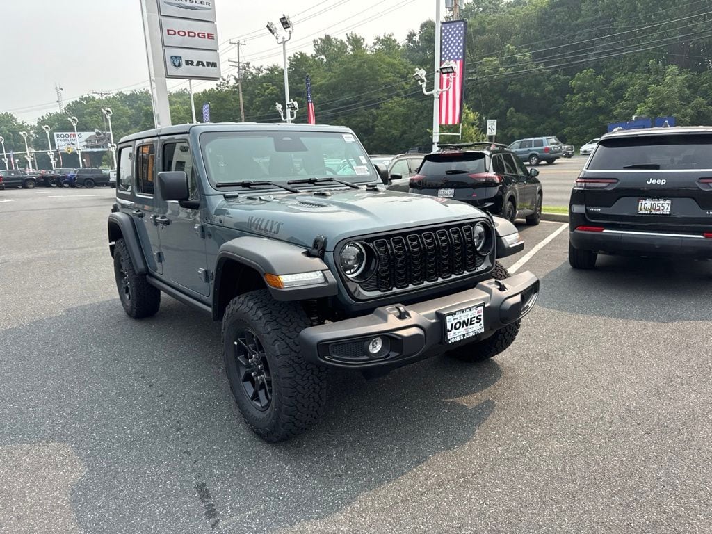 New 2026 Jeep Wrangler 4-DOOR WILLYS Sport Utility