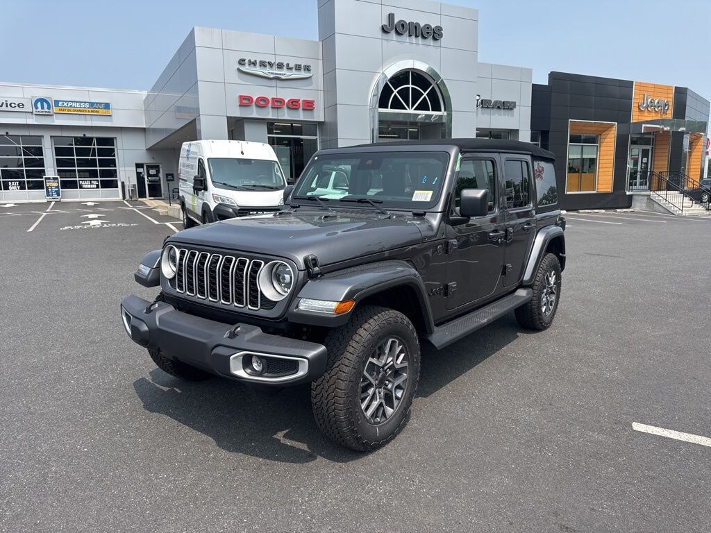 New 2025 Jeep Wrangler 4-DOOR SAHARA Sport Utility