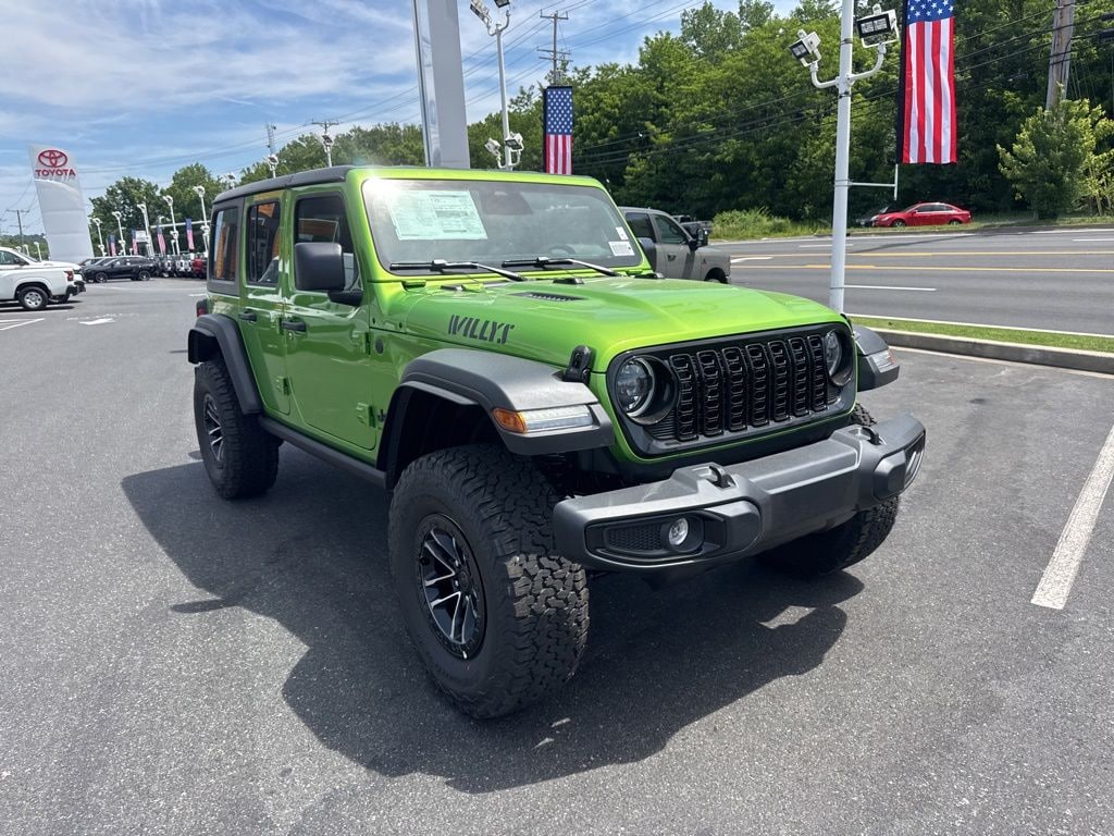 New 2026 Jeep Wrangler 4-DOOR WILLYS Sport Utility