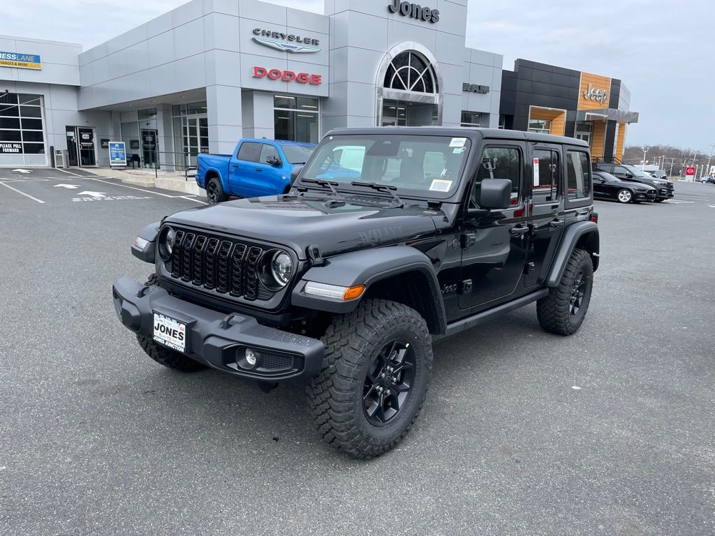 New 2026 Jeep Wrangler 4-DOOR WILLYS Sport Utility