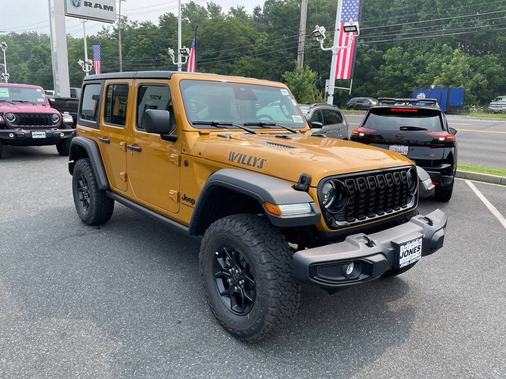 New 2026 Jeep Wrangler 4-DOOR WILLYS Sport Utility