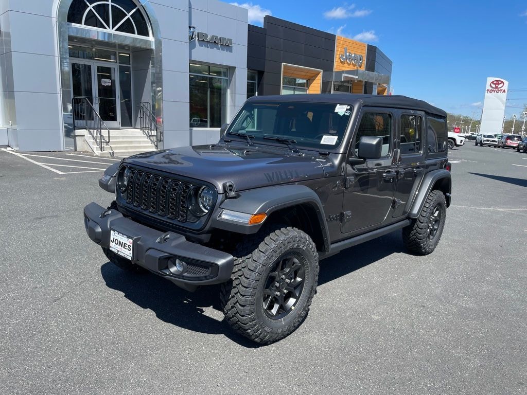 New 2026 Jeep Wrangler 4-DOOR WILLYS Sport Utility