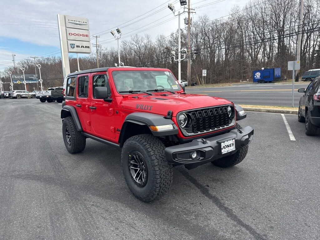 New 2026 Jeep Wrangler 4-DOOR WILLYS Sport Utility
