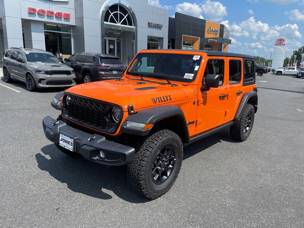 2026 Jeep Wrangler 4-DOOR WILLYS Sport Utility