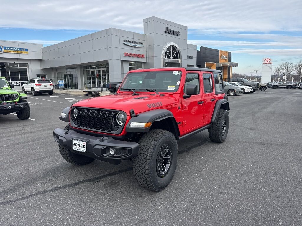 New 2026 Jeep Wrangler 4-DOOR WILLYS Sport Utility