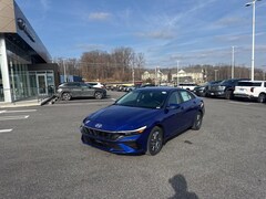 2026 Hyundai Elantra Hybrid Blue Sedan
