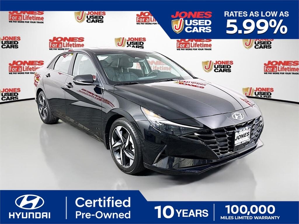 Certified 2023 Hyundai Elantra Limited Sedan
