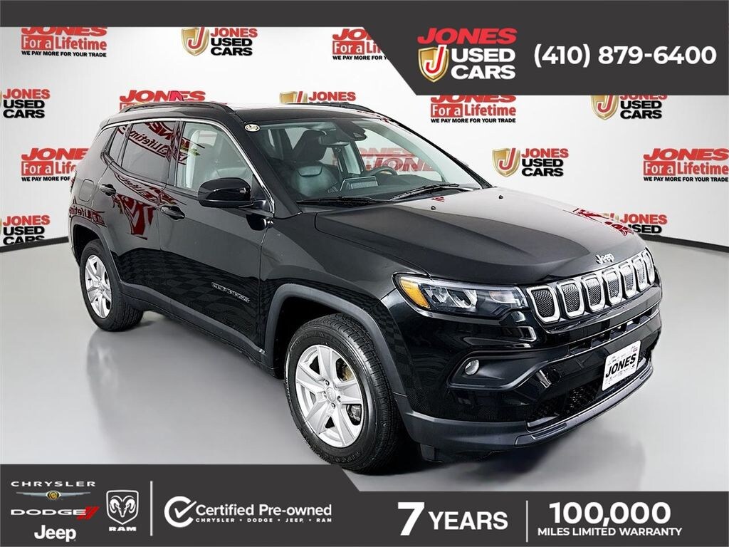 Certified 2022 Jeep Compass Latitude SUV