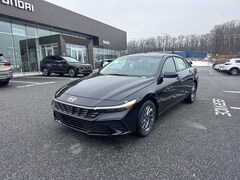 2026 Hyundai Elantra Hybrid Blue Sedan