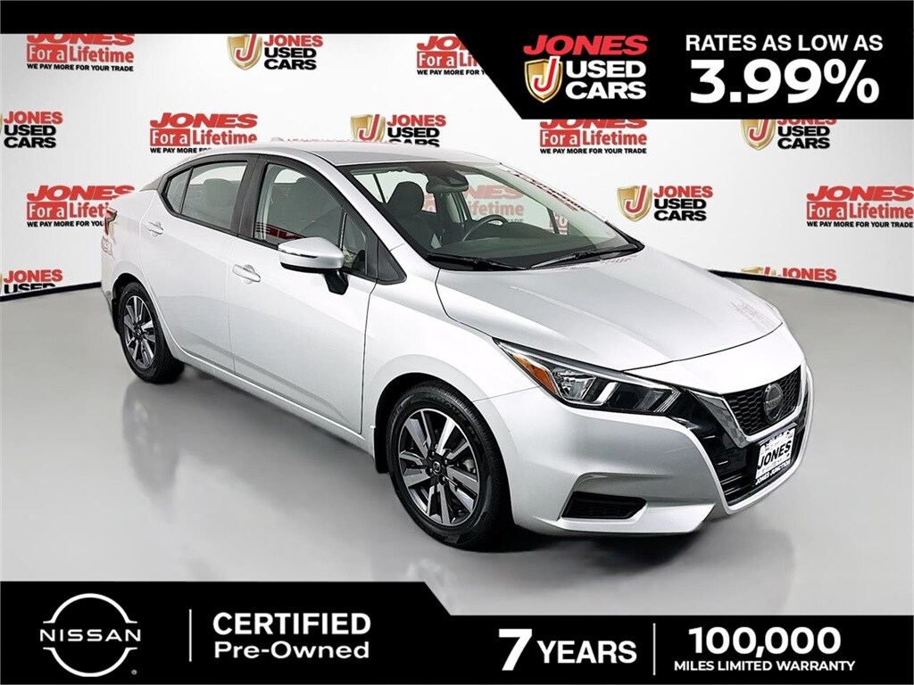 Certified 2020 Nissan Versa 1.6 SV Sedan