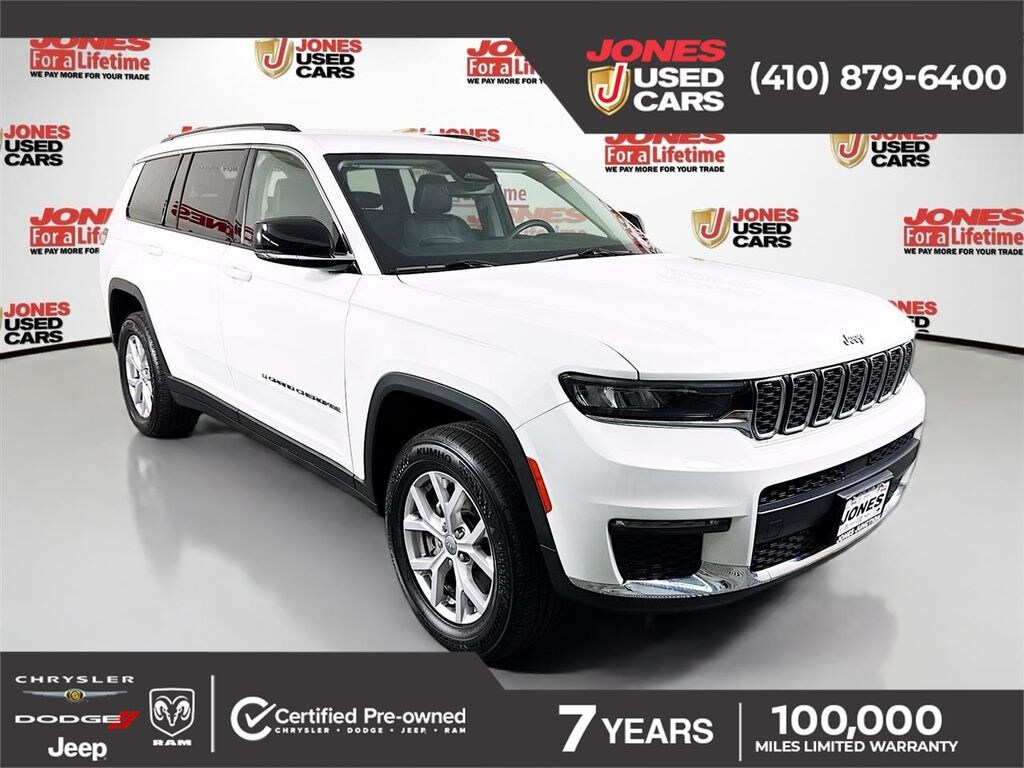 Certified 2021 Jeep Grand Cherokee L Limited SUV