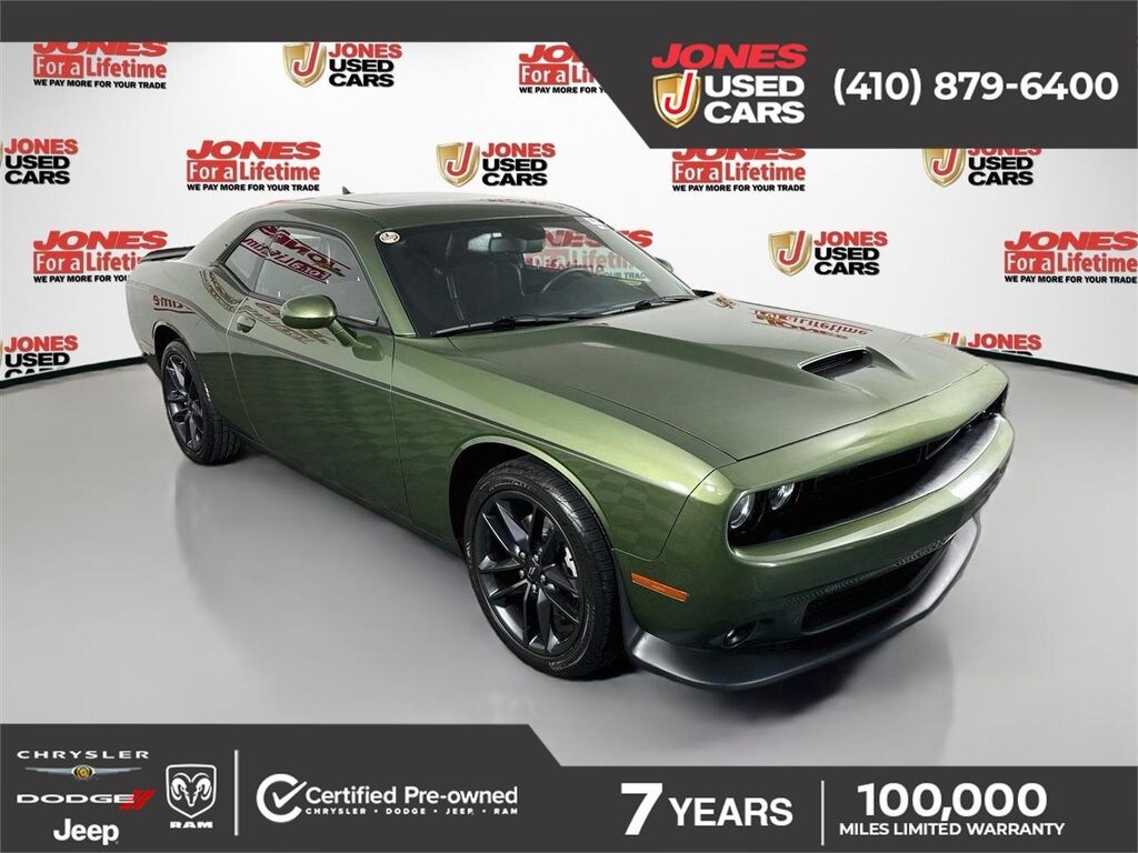 Certified 2022 Dodge Challenger GT Coupe