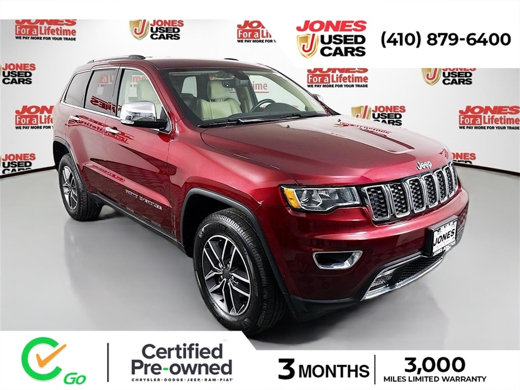 Certified 2019 Jeep Grand Cherokee Limited SUV