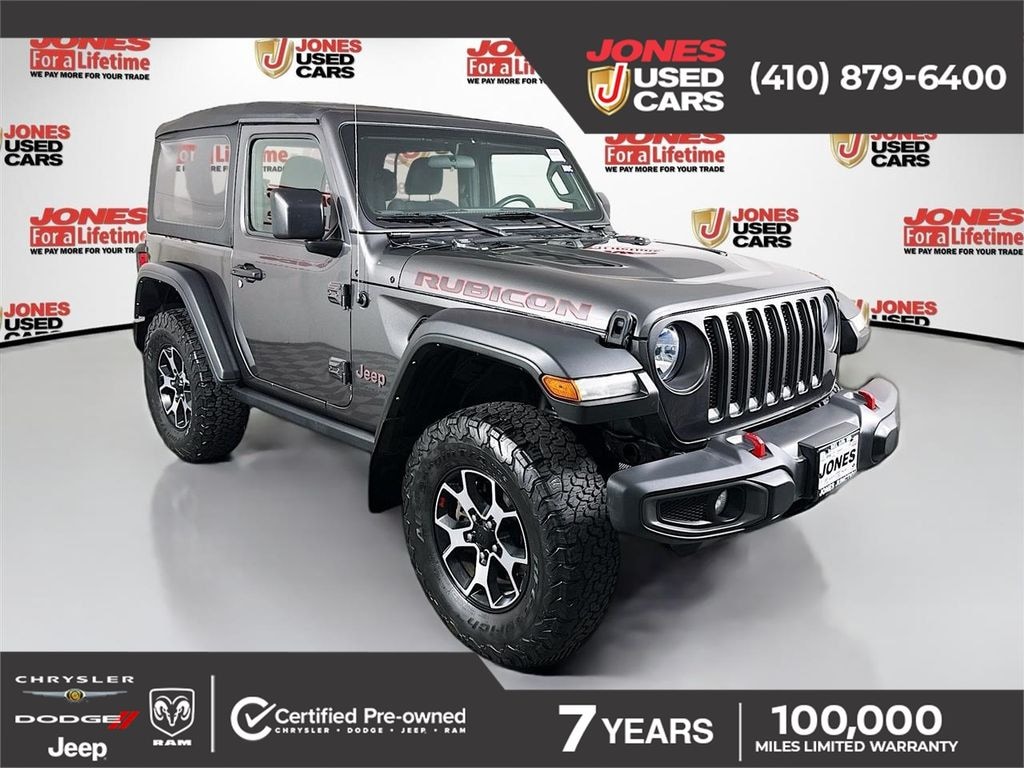 Certified 2021 Jeep Wrangler Rubicon SUV