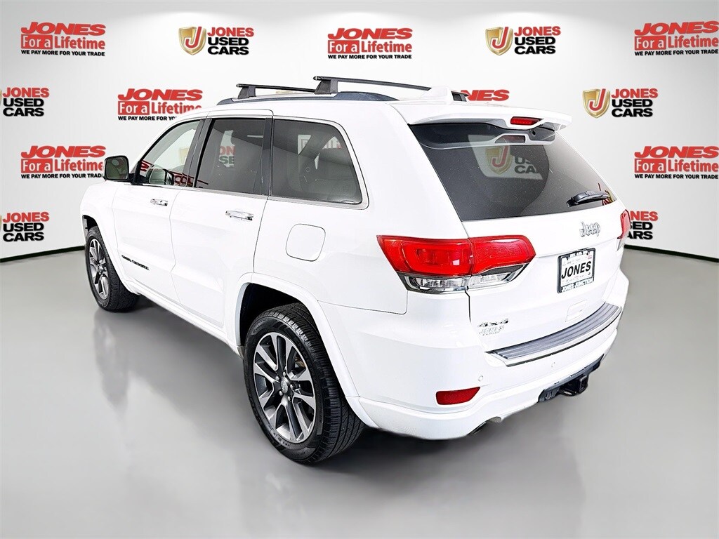 Used 2017 Jeep Grand Cherokee Overland 4x4 SUV