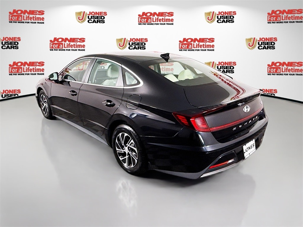 Used 2022 Hyundai Sonata Hybrid Blue with VIN KMHL24JJ8NA043343 for sale in Fallston, MD