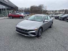 2026 Hyundai Elantra Hybrid Blue Sedan