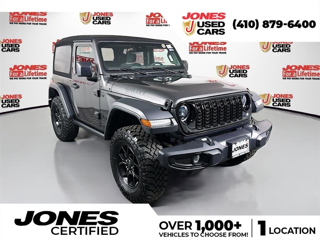 Certified 2024 Jeep Wrangler Sport SUV