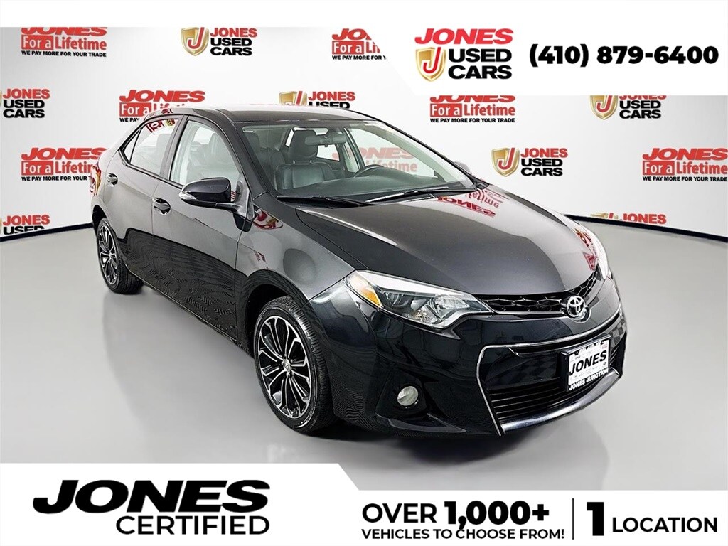 Used 2015 Toyota Corolla S Plus Sedan