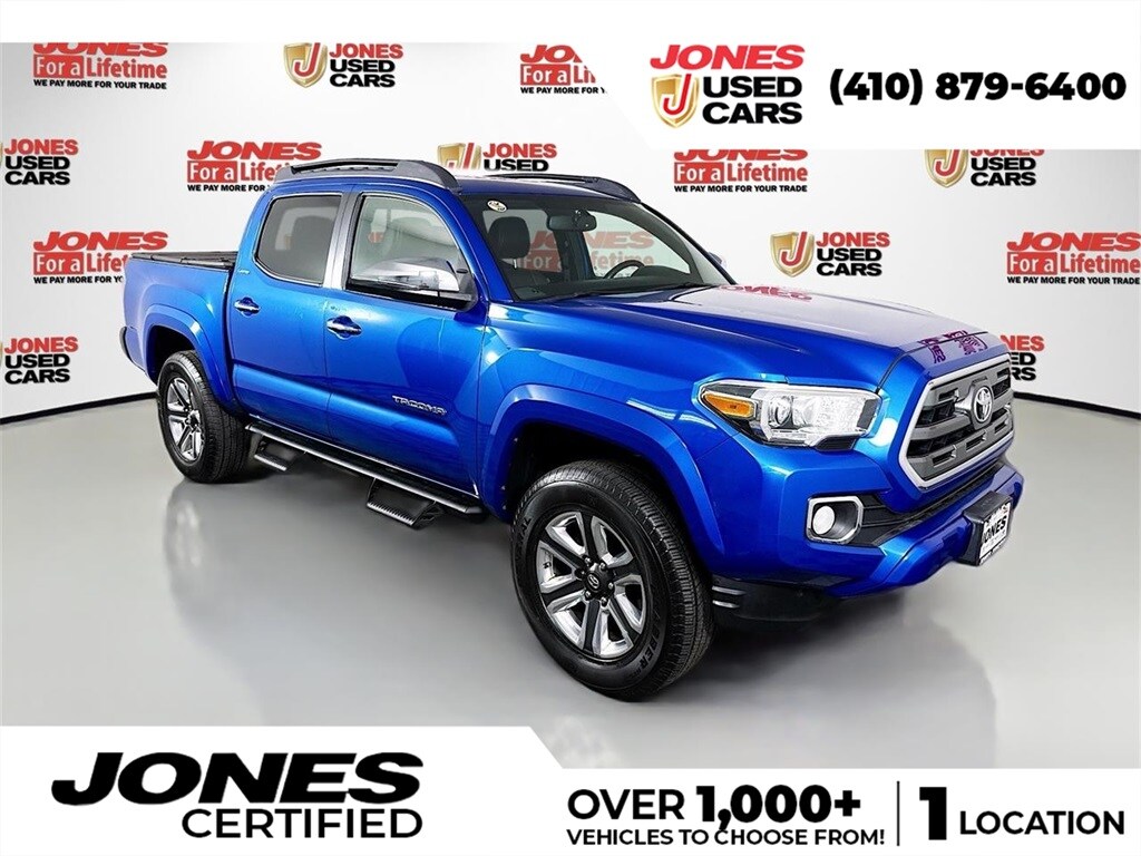Used 2017 Toyota Tacoma Limited V6 Truck Double Cab