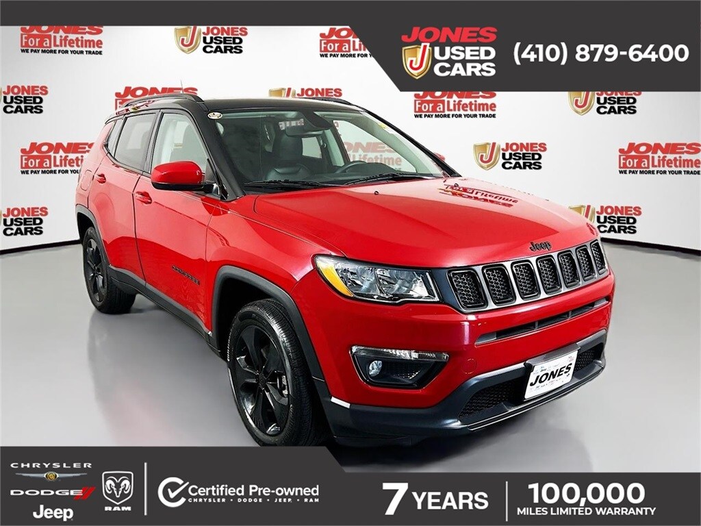 Used 2021 Jeep Compass Latitude SUV