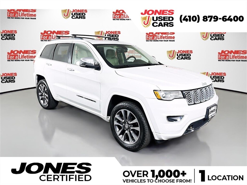 Used 2017 Jeep Grand Cherokee Overland 4x4 SUV