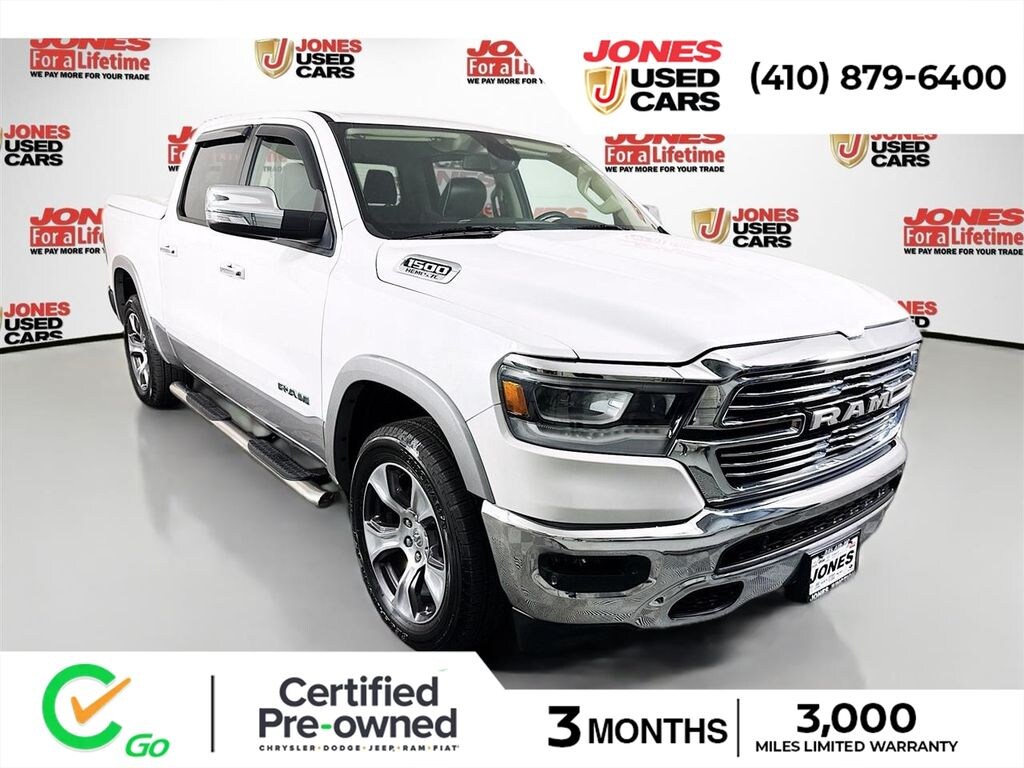 Certified 2019 Ram 1500 Laramie Truck Crew Cab