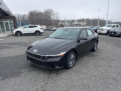 2026 Hyundai Elantra Hybrid Blue Sedan