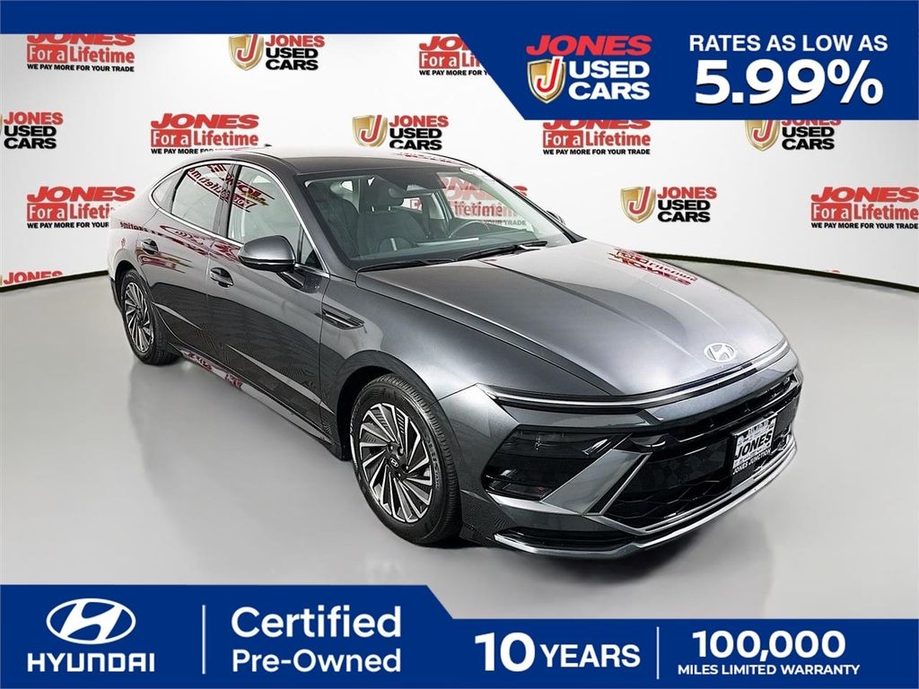 Certified 2024 Hyundai Sonata Hybrid SEL Sedan